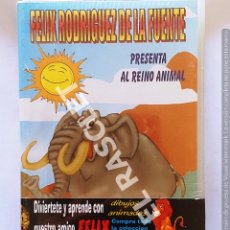 Cine: CINE PELICULA INFANTIL EN VHS -FELIX RODRIGUEZ DE LA FUENTE - DIBUJOS ANIMADOS - EL ELEFANTE NUEVA