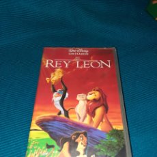 Cine: VHS , REY LEON , LOS CLÁSICOS WALT DISNEY 1995. Lote 323780873