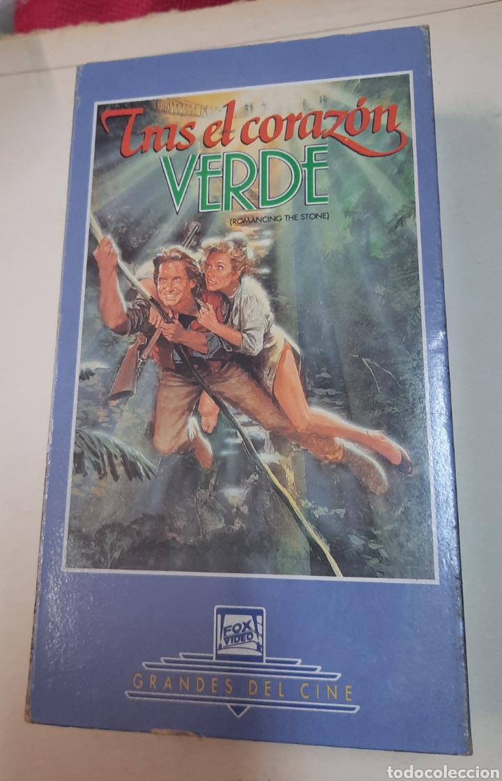 Cine: Tras el corazon verde / La joya del Nilo. Doble VHS
