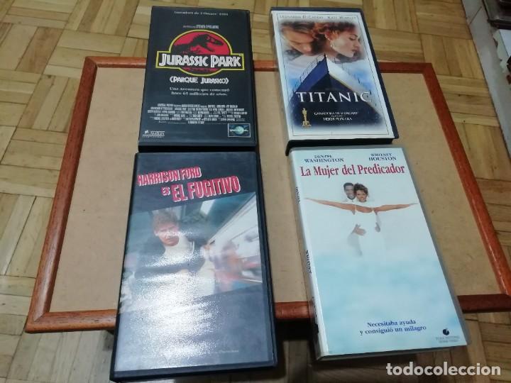 Cine: Lote 943. 4 Pel&iacute;culas de video VHS (ver t&iacute;tulos)