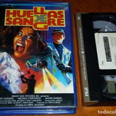 Cine: HUELLAS DE SANGRE - MIKE JACKSON, JEFF HARDING, MICHAEL FITZPATRICK - TERROR - VHS. Lote 324927918