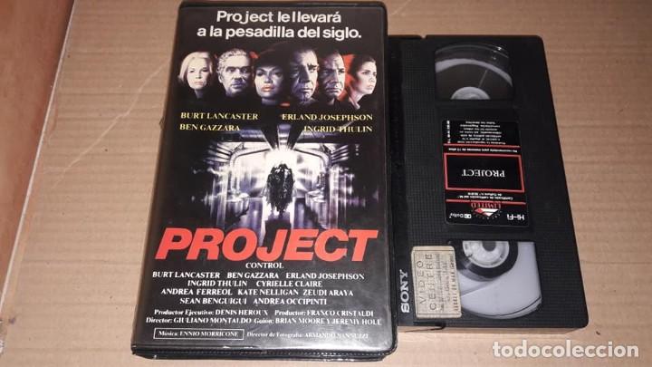 Cine: Project (Control) VHS Burt Lancaster - Foto 1