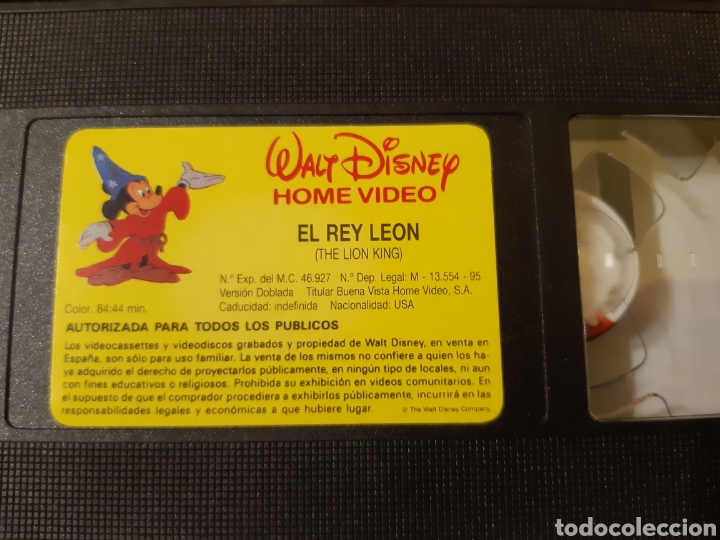 Cine: El Rey Leon VHS ORIGINAL - Foto 6