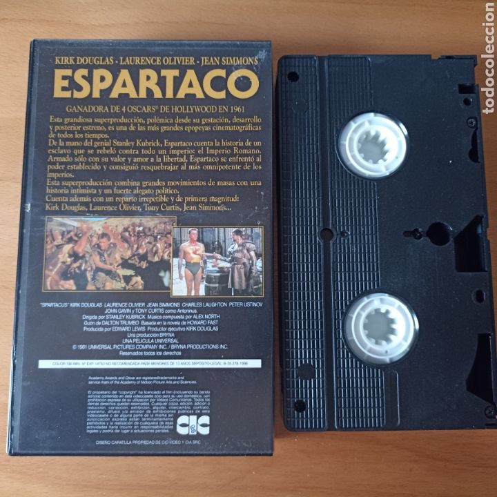 Cine: VHS Espartaco - Foto 2