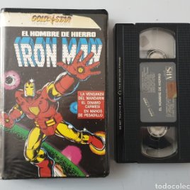 VHS - IRON MAN EL HOMBRE DE HIERRO MARVEL (serie animada de 1966) ULTRA RAREZA!