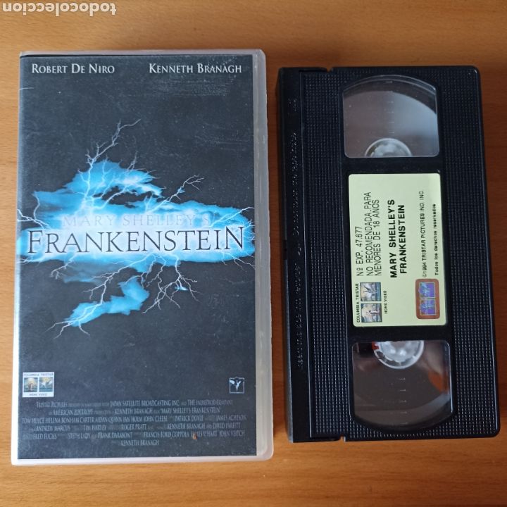 Cine: VHS Mary Shelley's Frankenstein