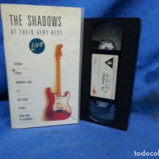 Cine: VHS - THE SHADOWS - AT THEIR VERY BEST - KARUSSELL 1993. Lote 326376333