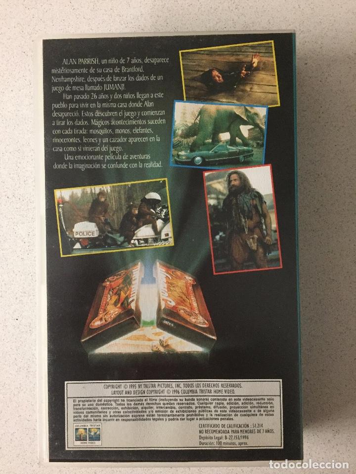 Cine: Jumanji - VHS - Foto 2