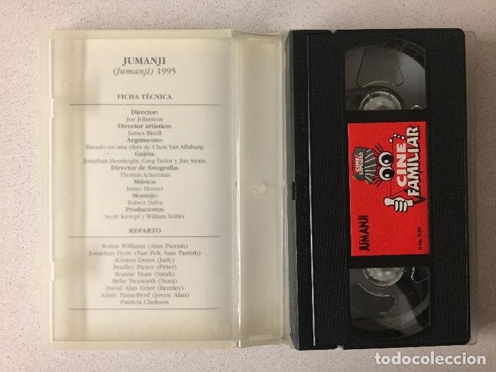 Cine: Jumanji - VHS - Foto 4