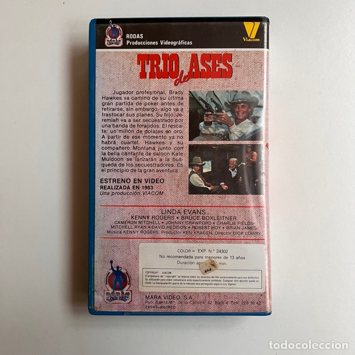 Cine: Trio de ases vhs - Foto 3