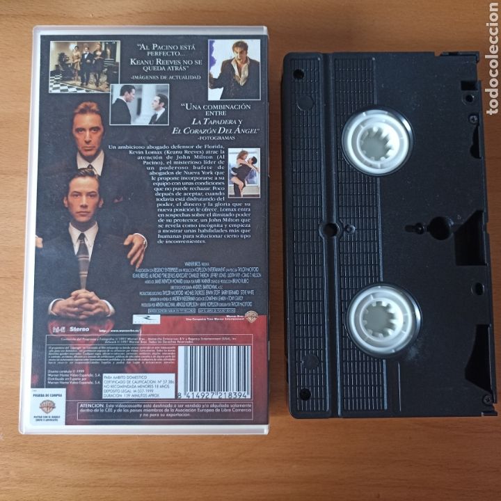 Cine: VHS Pactar con el diablo - Foto 2