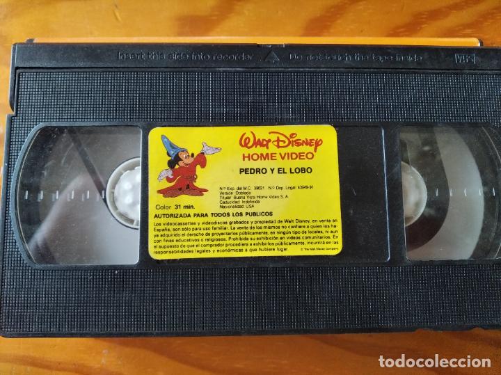 Cine: PEDRO Y EL LOBO DE DISNEY - VHS VIDEOCLUB