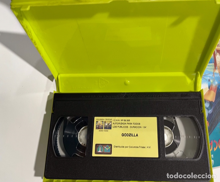 Cine: GODZILLA pel&iacute;cula VHS - Foto 3