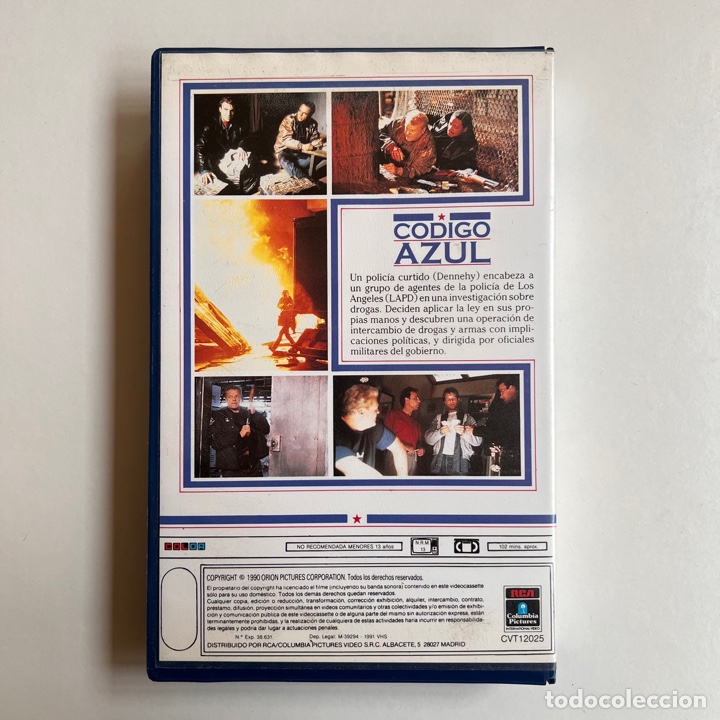 Cine: Codigo azul vhs - Foto 3