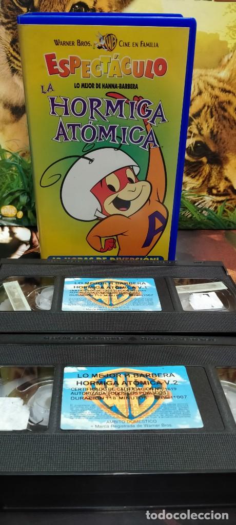 Cine: VHS - LA HORMIGA AT&Oacute;MICA 1961 - 2 HORAS DE DIVERSI&Oacute;N - 2 VHS - Warner - Hanna Barbera