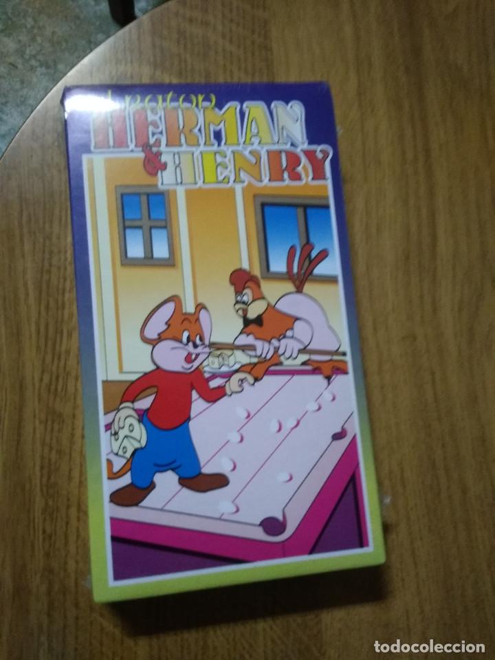 Cinema: EL RATON HERMAN Y HENRY VHS NUEVA SIN DESPRECINTAR