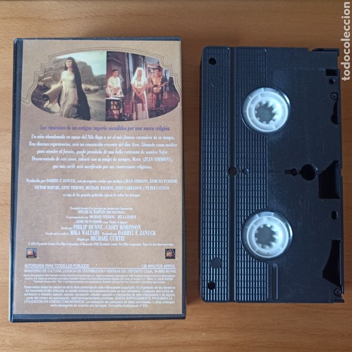 Cine: VHS Sinuh&eacute; El Egipcio - Foto 2