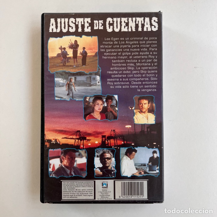 Cine: Ajuste de cuentas vhs - Foto 3