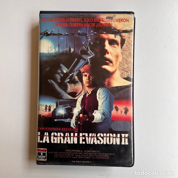 Cine: La gran evasi&oacute;n 2 vhs caja grande