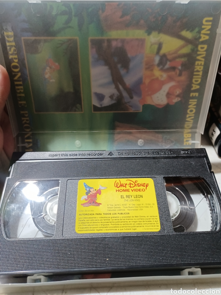 Cine: VHS EL REY LEON 1995 - Foto 3