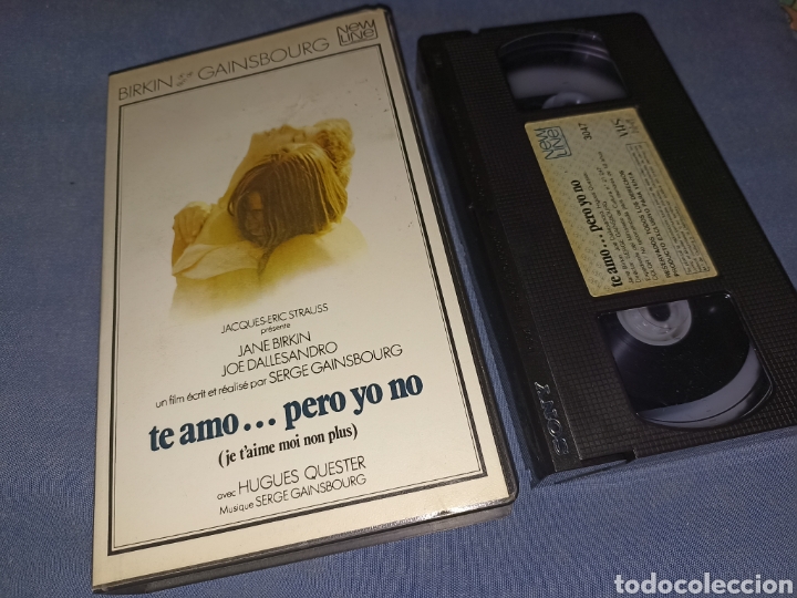 Cine: Te amo... pero yo no (Je t'aime moi non plus) (1976) vhs - Jane birkin-