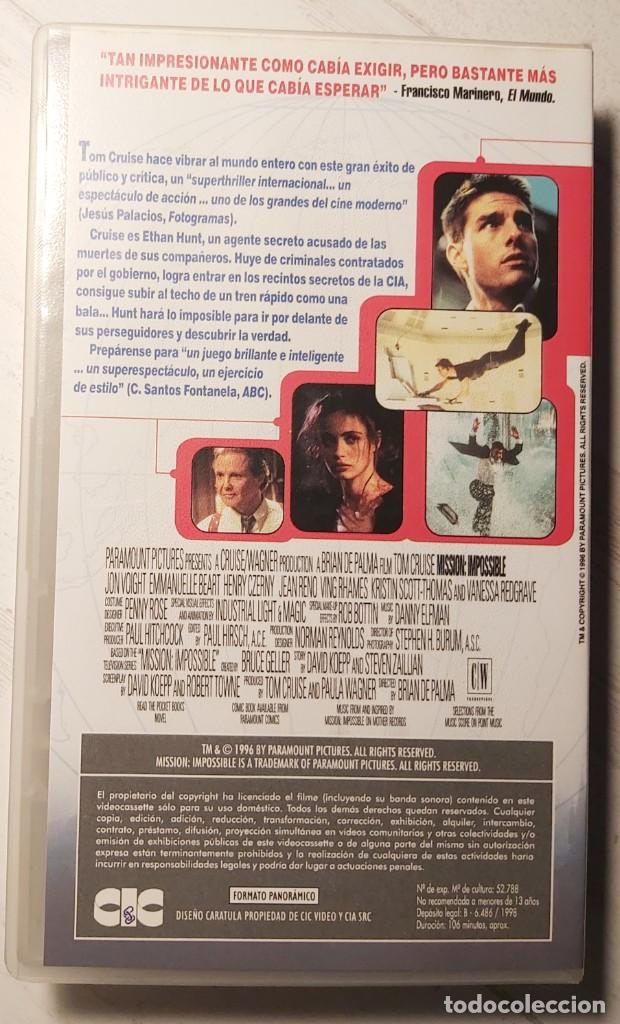 Cine: Mission Impossible VHS - Foto 2
