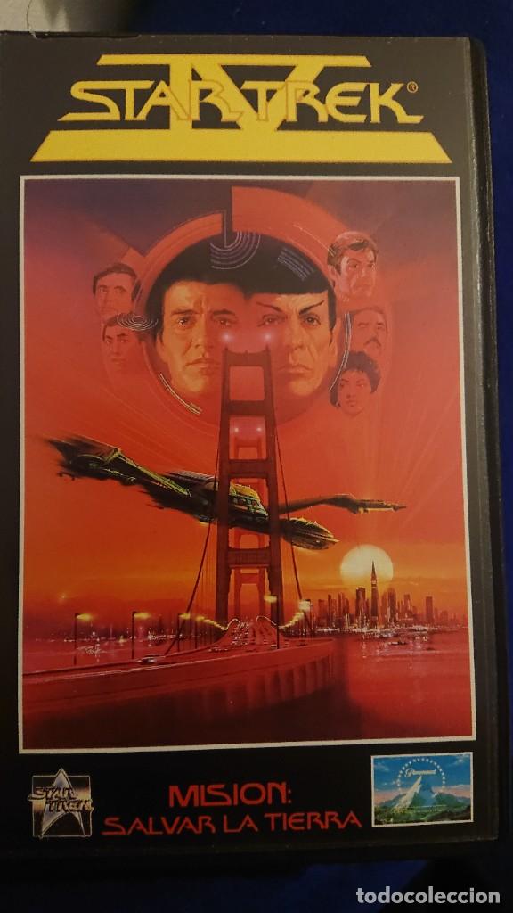 Cine: VHS STAR TREK IV 4 MISI&Oacute;N : SALVAR LA TIERRA 1986