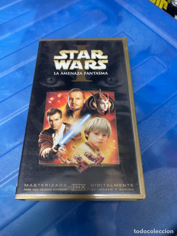 Cine: VHS ORIGINAL - LA AMENAZA FANTASMA EPISODIO I - STAR WARS - LA GUERRA DE LAS GALAXIAS