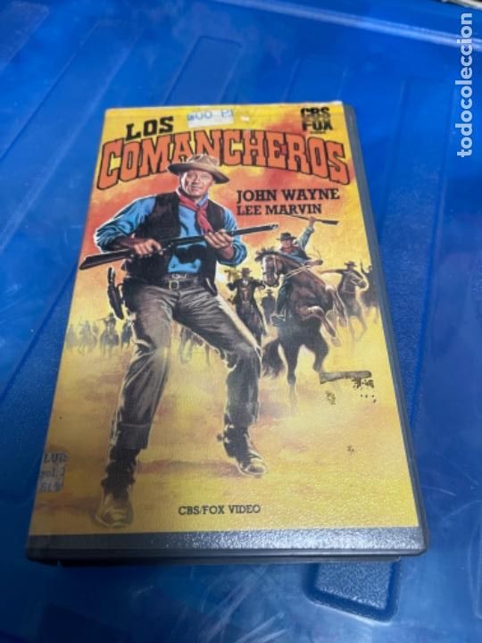 Cinema: PEDIDO M&Iacute;NIMO 6&euro; LOS COMANCHEROS. VHS. FOX JOHN WAINE LEE MARVIN