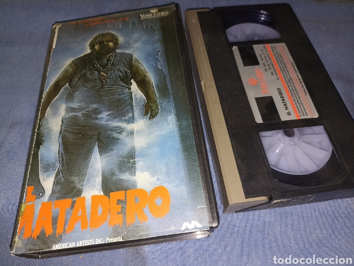 Cine: Matadero - Slaughterhouse 1988- vhs- car&aacute;tula recortada - Terror