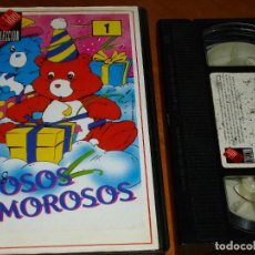 Cine: LOS OSOS AMOROSOS . VOLUMEN 1 - DIBUJOS ANIMADOS - VHS. Lote 331651413