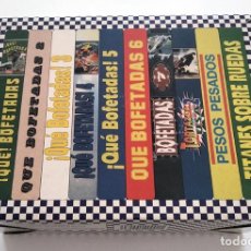 Cine: PACK VHS 10 HORAS DE BOFETADAS ESPECTACULARES. 10 VHS. VIDEO RACING. COMO NUEVO.. Lote 331732018