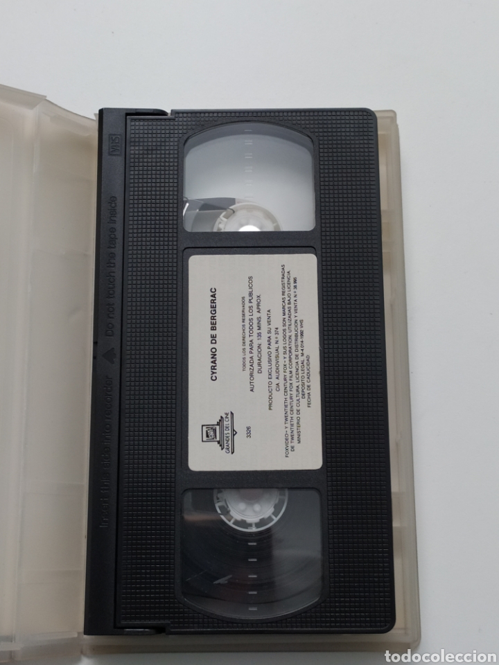 Cine: CYRANO DE BERGERAC - VHS - Foto 4