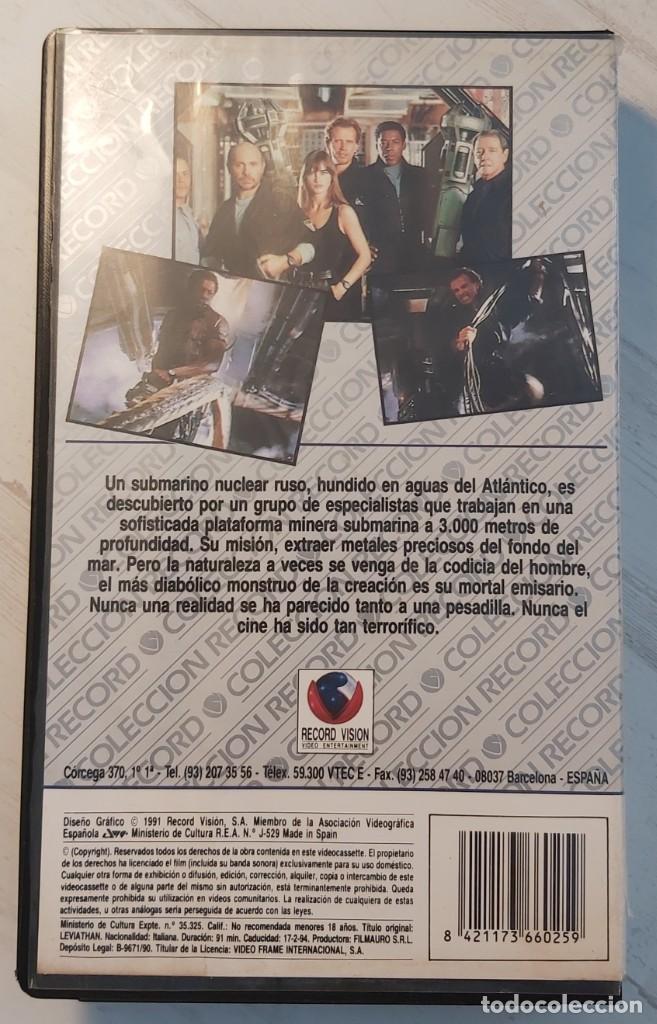 Cine: Leviathan VHS Record Visi&oacute;n - Foto 2