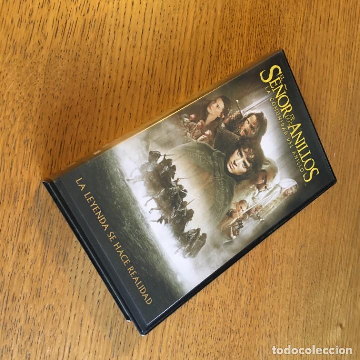 Cine: VHS - EL SE&Ntilde;OR DE LOS ANILLOS - LA COMUNIDAD DEL ANILLO