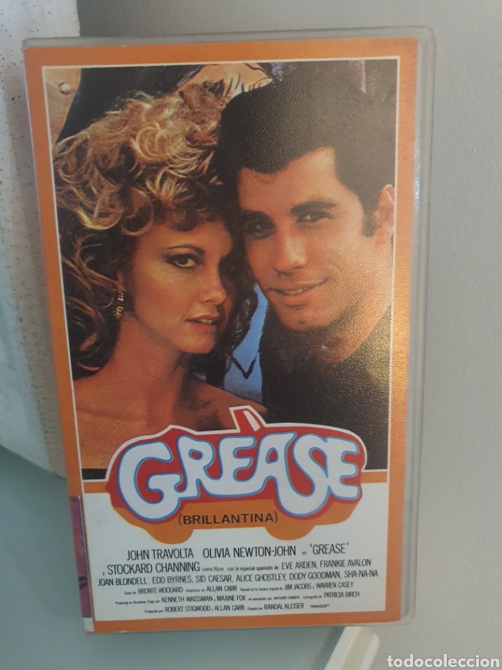 Cinema: pelicula grease vhs .