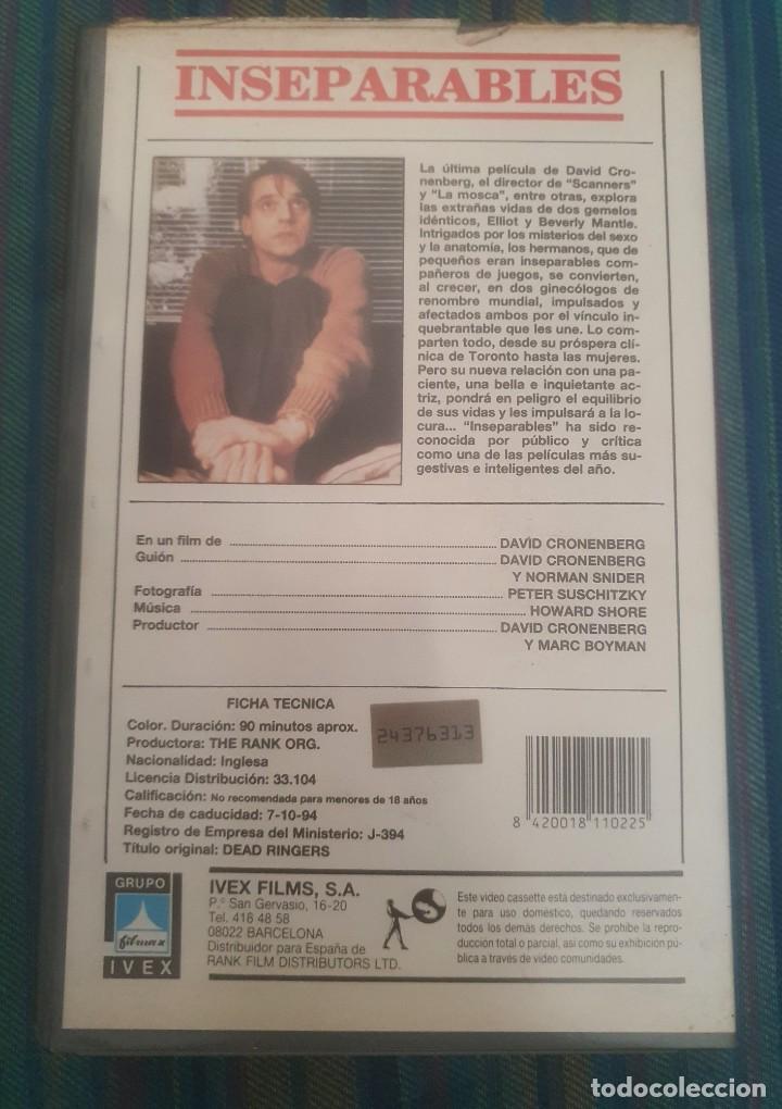 Cine: VHS INSEPARABLES - Foto 2