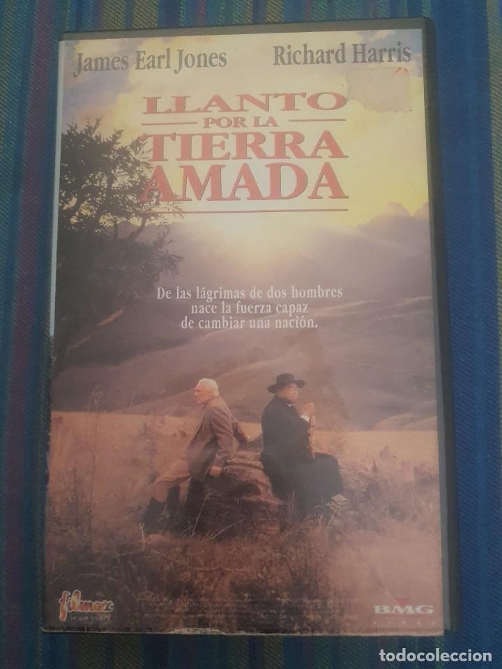 Cine: VHS LLANTO POR LA TIERRA AMADA