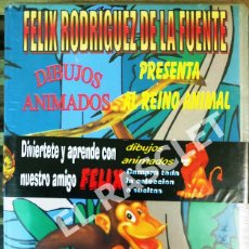 Cine: CINE PELICULA INFANTIL EN VHS -FELIX RODRIGUEZ DE LA FUENTE - DIBUJOS ANIMADOS - EL MONO NUEVA