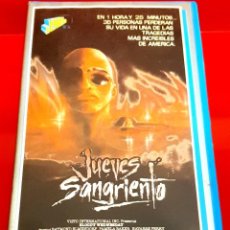 Cine: JUEVES SANGRIENTO (1988) - 1ª EDICION. Lote 334519093