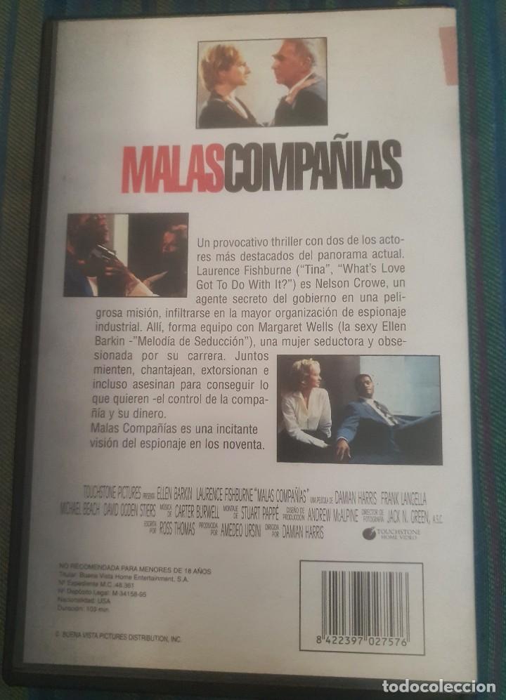 Cine: VHS MALAS COMPA&Ntilde;&Iacute;AS - Foto 2