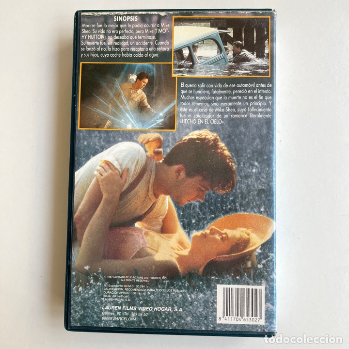 Cine: Hecho en el cielo vhs - Foto 3