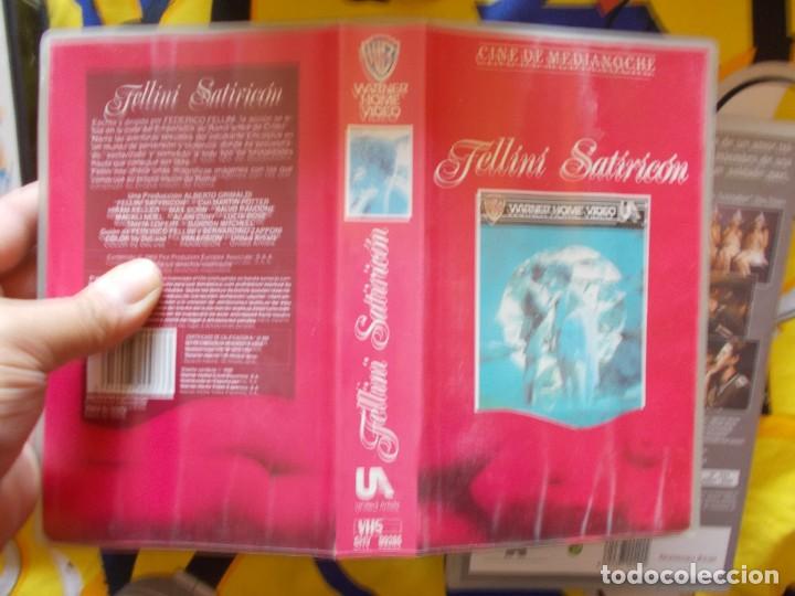 Cine: FELLINI SATIRICON VHS - Foto 1