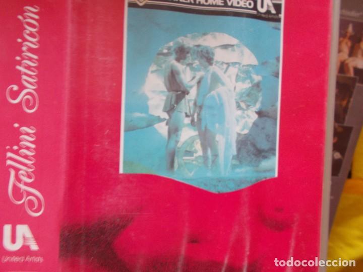 Cine: FELLINI SATIRICON VHS - Foto 3