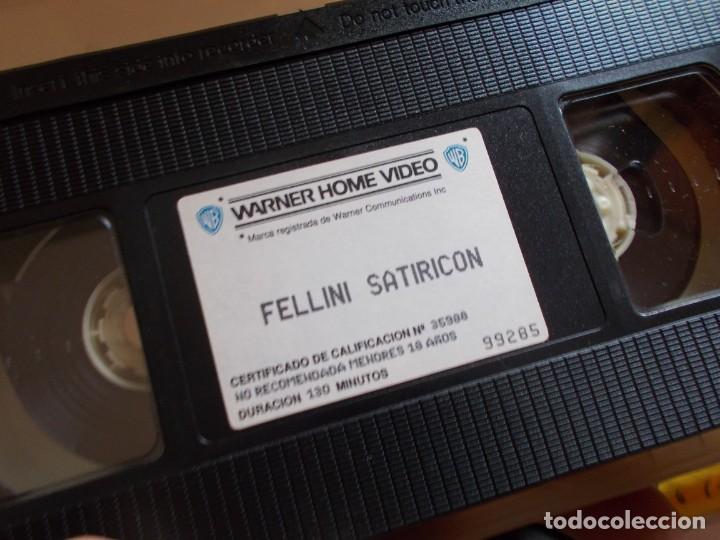 Cine: FELLINI SATIRICON VHS - Foto 11