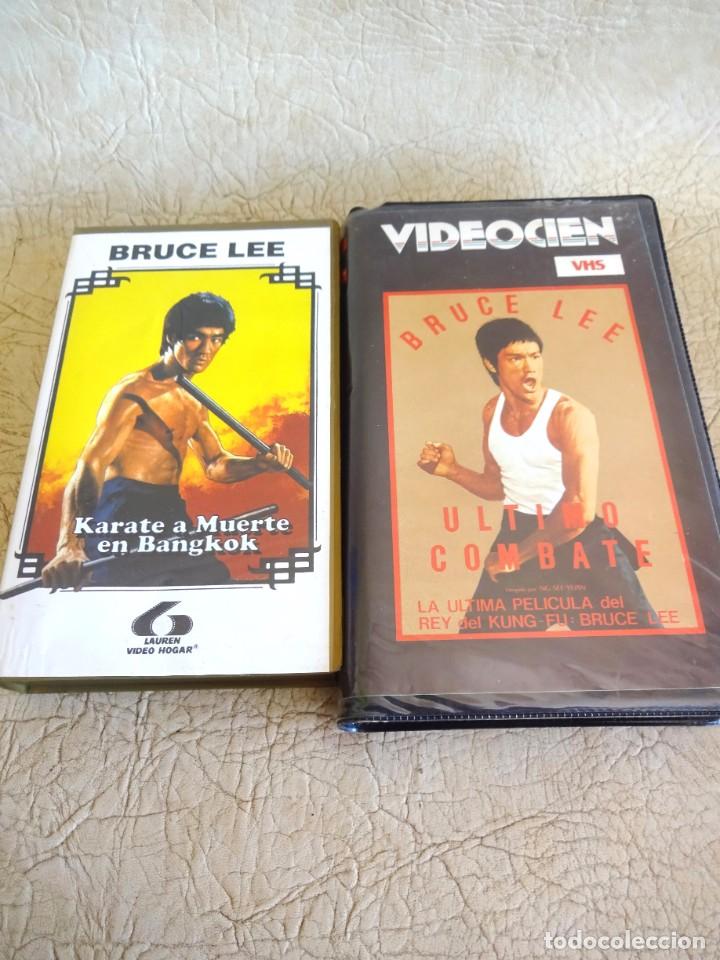 Lote 2 Vhs Bruce Lee El Ultimo Combate Karate A Comprar Películas De Cine Vhs En Todocoleccion 