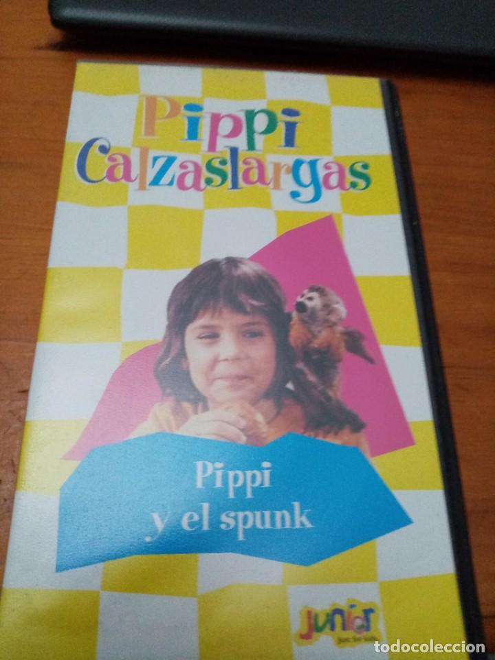 PIPPI CALZASLARGAS. PIPPI Y EL SPUNK. C1VHS