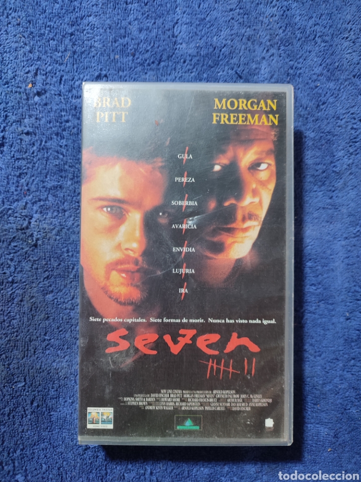 Cine: Seven. Brad pitt. Morgan freeman. - Foto 1