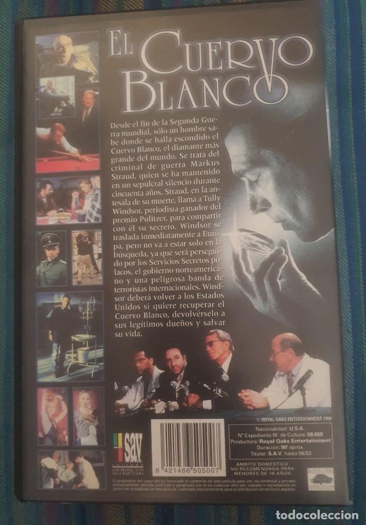 Cine: VHS EL CUERVO BLANCO - Foto 2
