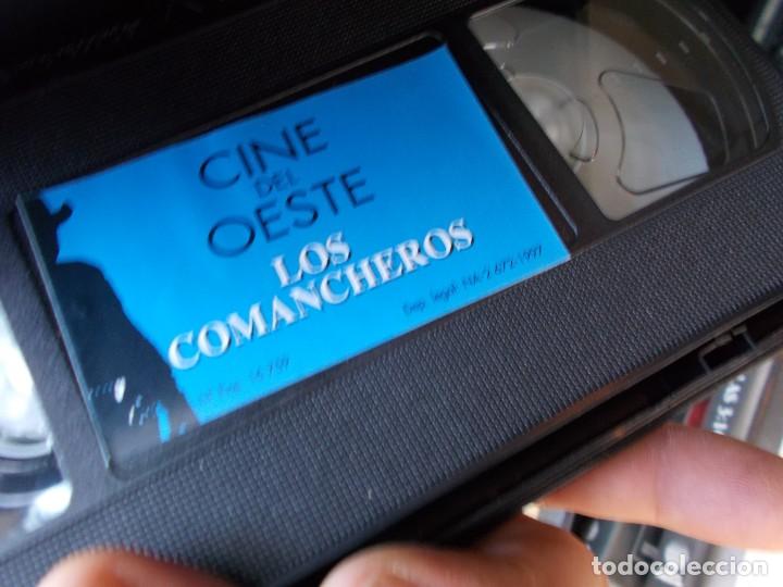 Cine: LOS COMANCHEROS VHS - Foto 3